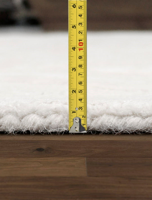 Pasargad Home Edgy Collection Hand-tufted Ivory Area Rug For Modern Elegance In Any Room   Pvny-20 9x12