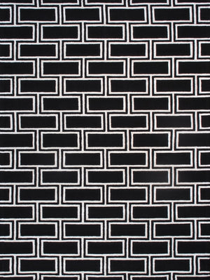 Pasargad Home Edgy Collection Hand-tufted Ivory Area Rug For Modern Elegance In Any Room   Pvny-21 9x12