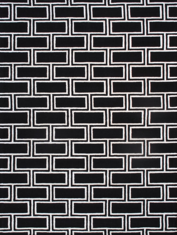 Pasargad Home Edgy Collection Hand-tufted Ivory Area Rug For Modern Elegance In Any Room   Pvny-21 9x12