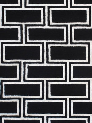 Pasargad Home Edgy Collection Hand-tufted Ivory Area Rug For Modern Elegance In Any Room   Pvny-21 9x12