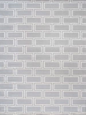 Pasargad Home Edgy Collection Hand-tufted Ivory Area Rug For Modern Elegance In Any Room   Pvny-22 8x10