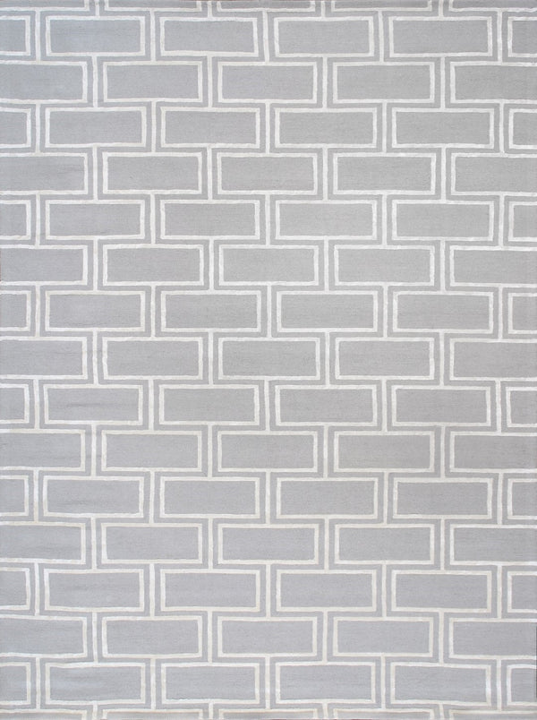 Pasargad Home Edgy Collection Hand-tufted Ivory Area Rug For Modern Elegance In Any Room   Pvny-22 8x10