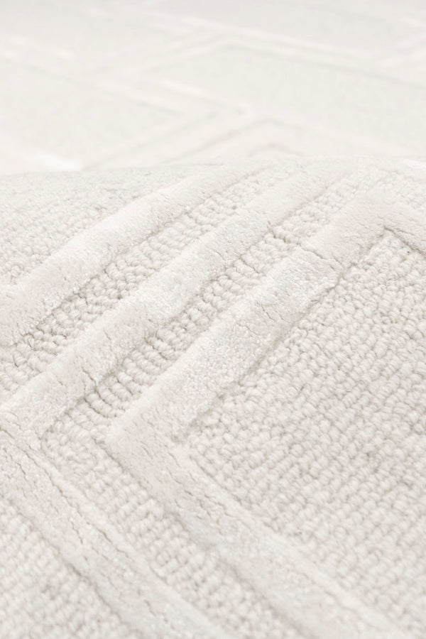 Pasargad Home Edgy Collection Hand-tufted Ivory Area Rug For Modern Elegance In Any Room   Pvny-23 12x15