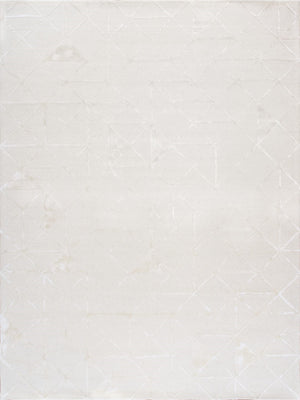 Pasargad Home Edgy Collection Hand-tufted Ivory Area Rug For Modern Elegance In Any Room   Pvny-25 10x14