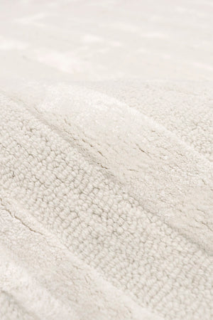 Pasargad Home Edgy Collection Hand-tufted Ivory Area Rug For Modern Elegance In Any Room   Pvny-27 8x10