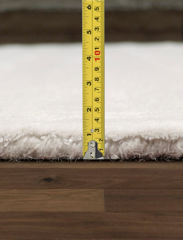 Pasargad Home Edgy Collection Hand-tufted Ivory Area Rug For Modern Elegance In Any Room   Pvny-27 8x10