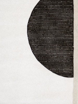 Pasargad Home Edgy Collection Hand-tufted Ivory Area Rug For Modern Elegance In Any Room   Pvny-32 10x14