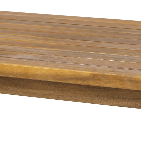 English Elm Christopher Knight Home® - NOVA Teak Coffee Table – Acacia Wood Slat Top with Sleek Sled Base, Durable Outdoor-Ready Design 68368.00