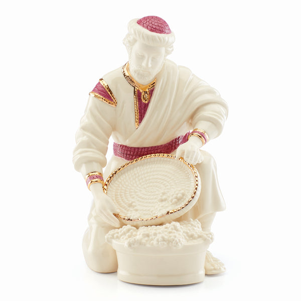 Lenox First Blessing Nativity Wine Maker Figurine Multi, IVORY PORCELAIN 890570