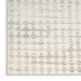 Nourison Calvin KleinCK950 Rush CK958 Machine Made Power-loomed Borderless Design Indoor Only Modern  Rug Ivory Multicolor, Ivory Multicolor High Pile, 100% Polypropylene,Low Pile, 100% Polyester 99446135780