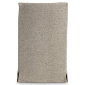 Bernhardt Bernhardt Tribeca Arm Chair With Tailored Slipcover Skirt, Curved Arms, Upholstered Comfort On Casters 333546