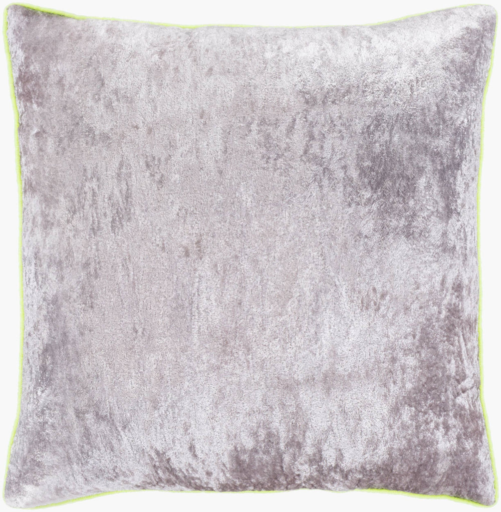 Surya Pixel Luxe 18"L X 18"W Woven Accent Pillow – Cozy Viscose Design For Contemporary Home Decor Gray Viscose,Viscose Pxl002-2020