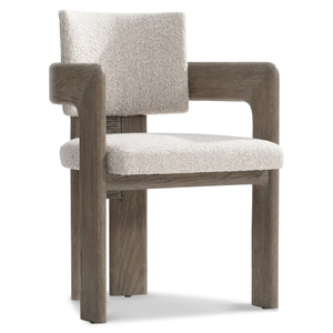 Bernhardt Bernhardt Casa Paros Arm Chair Playa Finish With Rope-Wrapped Back, Upholstered Comfort & Style 317566