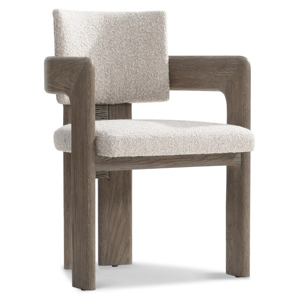 Bernhardt Bernhardt Casa Paros Arm Chair Playa Finish With Rope-Wrapped Back, Upholstered Comfort & Style 317566