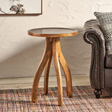 Christopher Knight Home® - Noble House - Prieur Boho Mango Wood End Table, Brown