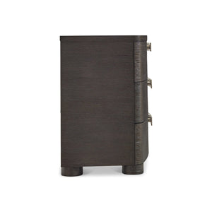 Bernhardt Bernhardt Geneve Wire-brushed Oak Nightstand with Soft-close Drawers and Usb Charging 34" W x 20" D x 29" H 392232