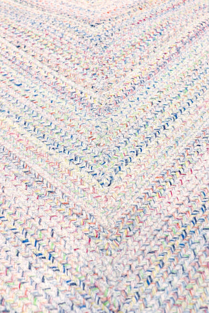 Pasargad Hand-braided Indoor/Outdoor Area Rug - Stunning Grey With Geometric Patterns For Any Space   Py-03b 4x6