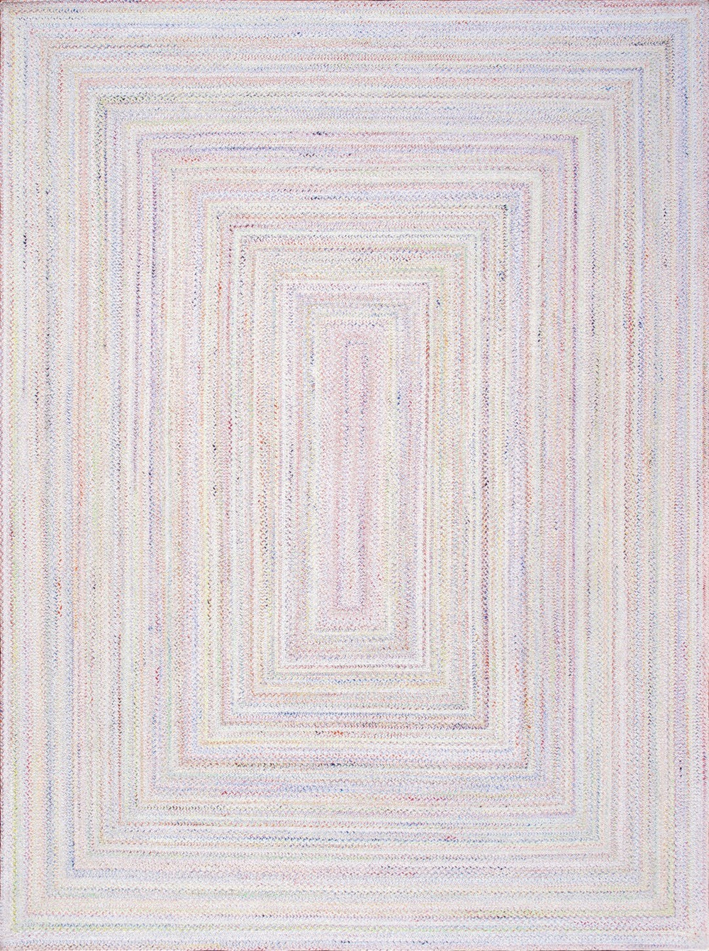 Pasargad Hand-braided Indoor/Outdoor Area Rug - Stunning Grey With Geometric Patterns For Any Space   Py-03b 4x6