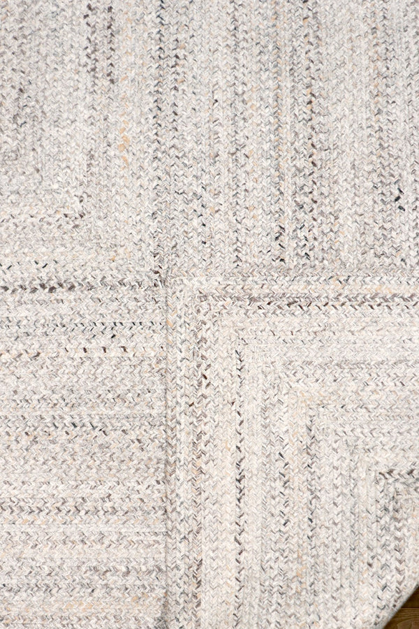 Pasargad Hand-braided Indoor/Outdoor Area Rug - Stunning Grey With Geometric Patterns For Any Space   Py-04 6x6