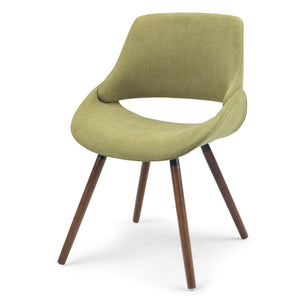 English Elm Malden Bentwood Dining Chair - Vibrant Acid Green Upholstery For Mid-Century Modern Style & Comfort B136P158891