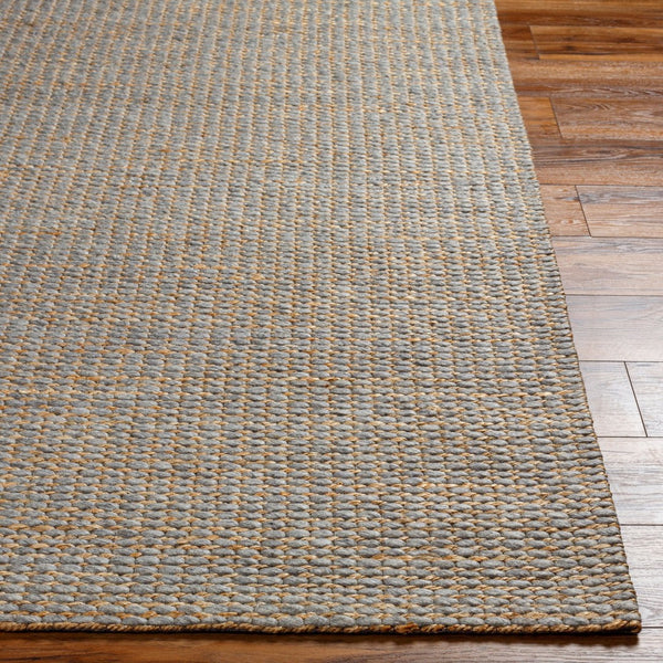 Livabliss Priya Handwoven Wool Jute Area Rug High Pile Accent for Entryways and Bohemian Rooms Beige, Gray 5' x 7'6" PYA2300-576