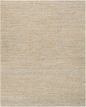 Livabliss Priya Handwoven Wool Jute Area Rug High Pile Artisan Accent for Bohemian Interiors White, Tan 8' x 10' PYA2303-810
