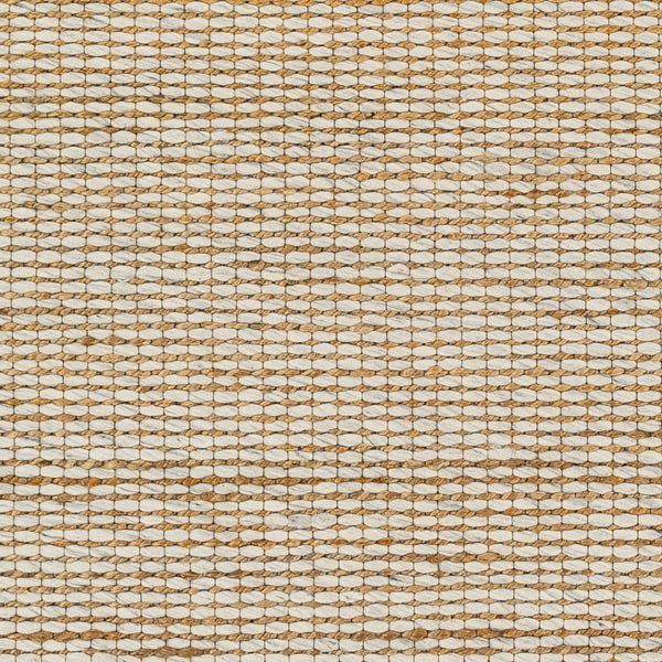 Livabliss Priya Handwoven Wool Jute Area Rug High Pile Artisan Accent for Bohemian Interiors White, Tan 8' x 10' PYA2303-810
