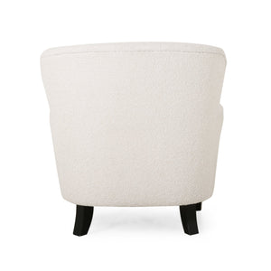 English Elm Christopher Knight Home® - Club Chair: Contemporary Boucle Design With Flared Arms, Tapered Legs & Cozy Comfort For Any Space 74115.00ALM