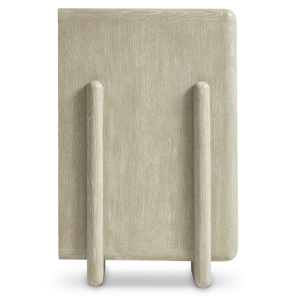 Bernhardt Bernhardt Arcadia Buffet With Clay Wire‑Brushed Oak & Kalta Faux‑Stone Doors, Soft‑Close Storage 334134