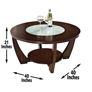 English Elm Steve Silver - Rafael - Cocktail Table With Casters - Brown