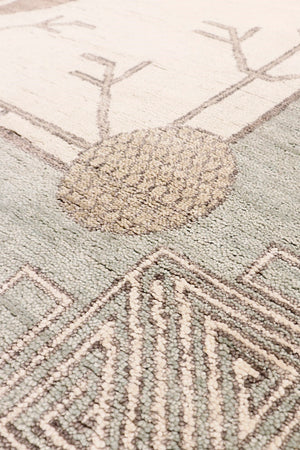 Pasargad Home Khotan Collection Hand-knotted Camel Wool Area Rug - Timeless Elegance For Your Space   Pz-31b 10x14