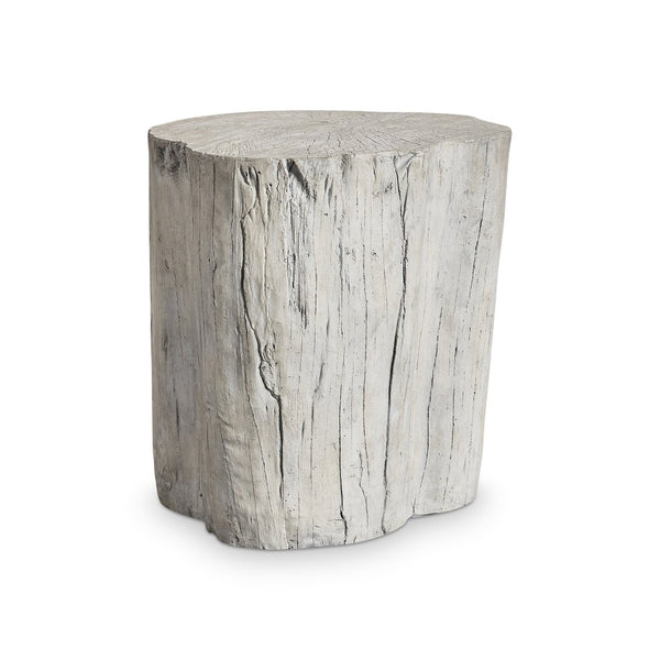 Bernhardt Bernhardt Bois Resin Side Table with Faux Wood Grain Texture for Modern Living Spaces 581121