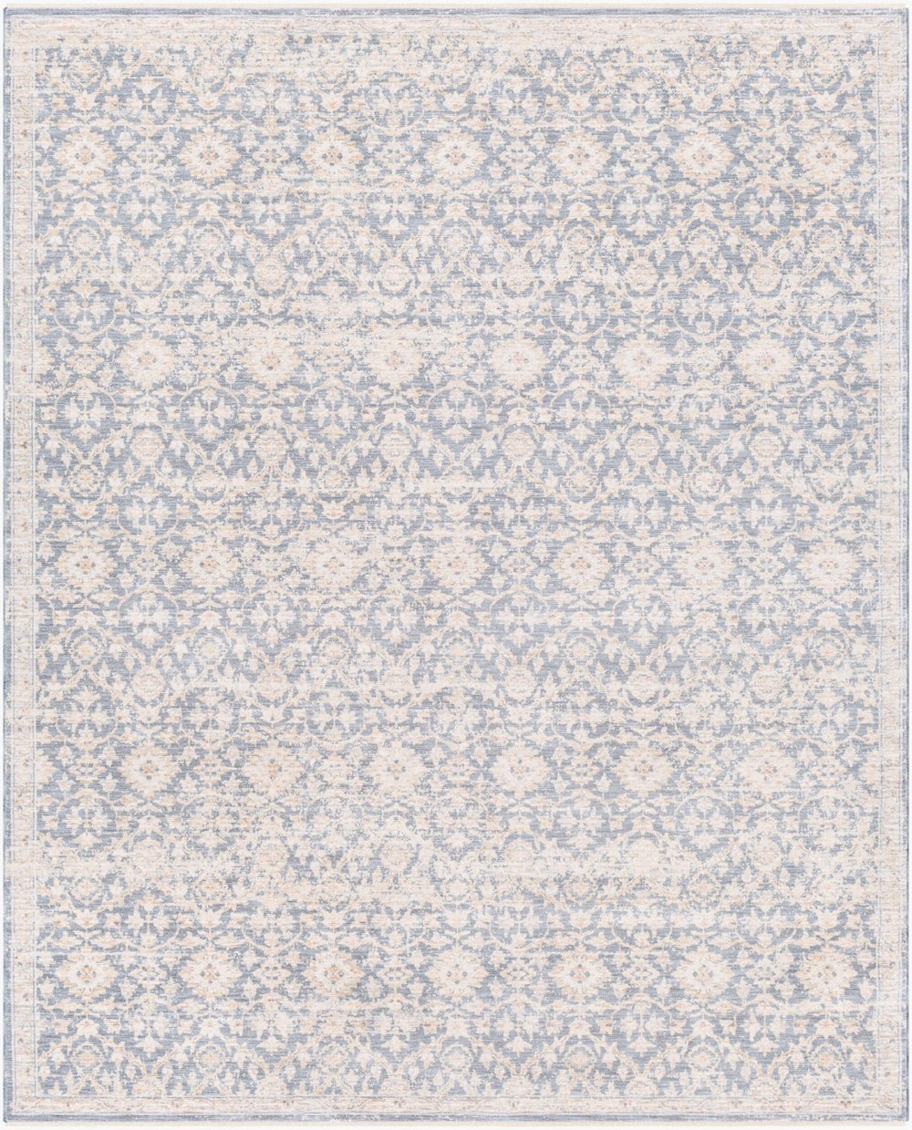 Livabliss Palazzo Traditional European Accent Rug Polyester Viscose Blend Soft Entryway Mat PZL2303-233