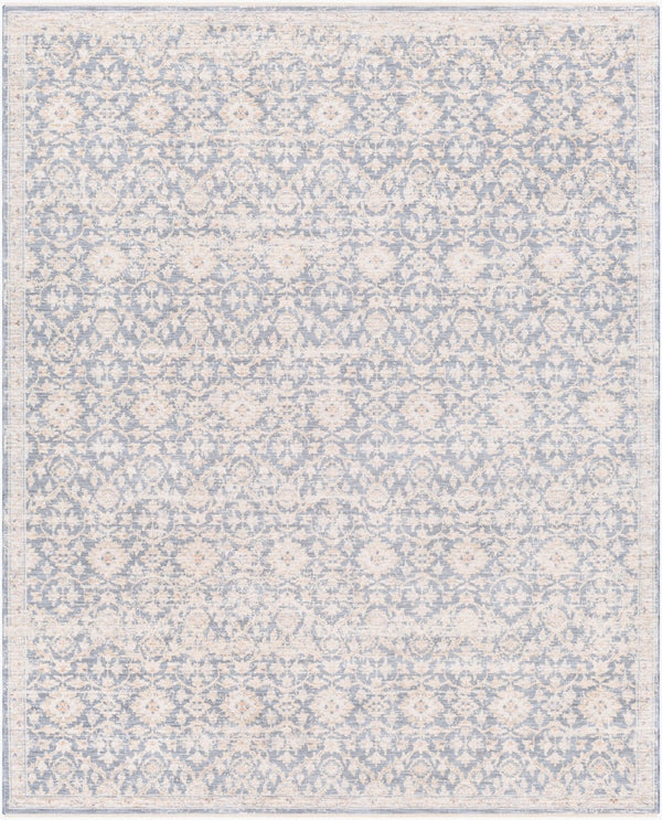 Livabliss Palazzo Traditional European Accent Rug Polyester Viscose Blend Soft Entryway Mat PZL2303-233