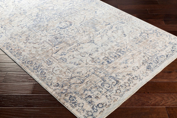 Livabliss Palazzo Viscose Polyester Traditional Area Rug with High Low Pile Lustrous Sheen PZL2304-335