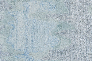 Feizy Rugs Dryden Hand-tufted Viscose & Wool Low Pile Abstract Rug - Elevate Your Space With Organic Style Blue,Green,Gray Viscose,Wool 8738787fblu000e10