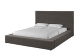 Parker House Parker Living Sleep Heavenly - Flax Charcoal Queen Bed Flax Charcoal 100% Polyester (W) BHEA#8000-3-FCH