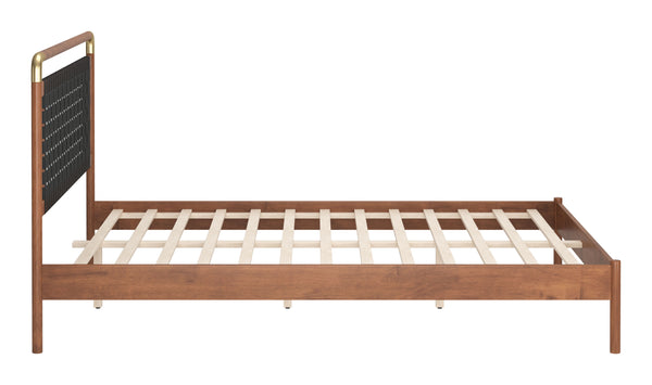 Zuo Modern Netz Queen Bed – Modern Chic Design With High-quality Materials For Stylish Home Décor Solutions Multicolor 100% Polyurethane,Rubberwood,Mdf,Plywood 110666-zuo-modern