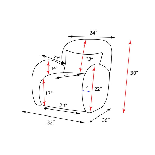 Pasargad Home Moderno Accent Chair – Stylish Beige Design with Bold Sphere Base for Modern Spaces