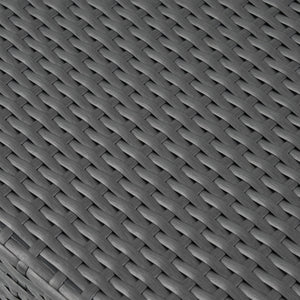 English Elm Christopher Knight Home® - CORDOBA PE Rattan 4-Pc Wicker Chat Set with Cushions, Iron Legs & Waterproof Fabric Comfort Grey 57458.00GRY