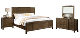 English Elm Steve Silver - Milan - 4 Piece Queen Bedroom Set - Dark Brown