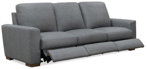 Hooker Furniture Optimus Power Reclining Sofa Top-grain Leather Three Seat Modern Living Room SS925-3PC3-094-S