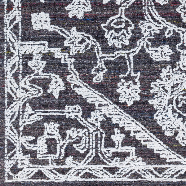 Livabliss Piazza Hand Tufted Geometric Area Rug Eco Friendly Pet Yarn Traditional Accent White, Charcoal 2' x 3' PZZ2302-23