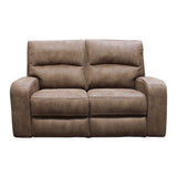 Parker House Polaris - Kahlua Power Reclining Sofa And Loveseat Brown 100% Polyester (W) Mpol-32ph-ka