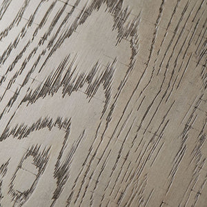 Bernhardt Bernhardt Leigh Square Cocktail Table With Rustic Gray White Oak Veneer & Tarnished Nickel Frame, 46" 369023