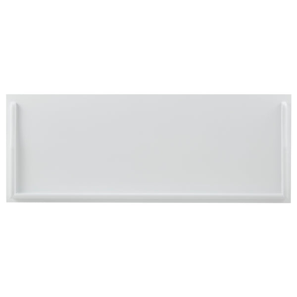 Homelegance By Top-Line Margot Velvet Cushion Storage Bench White Wood