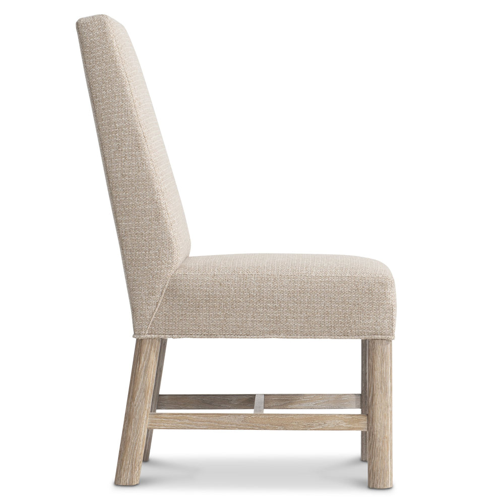 Bernhardt Bernhardt Aventura Fully Upholstered Side Chair — Casual-Traditional Comfort, Marcona Wood Legs, Durable Fabric 318541