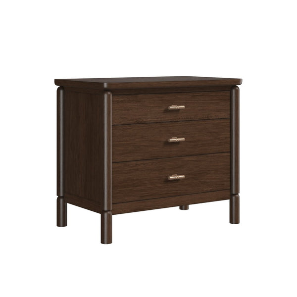 A.R.T. Furniture Verge 3-Drawer Nightstand with Modern Lines & Traditional Charm - Stylish Storage for Any Room 337141-1960