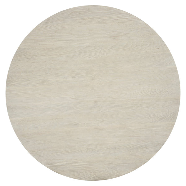 Bernhardt Bernhardt Alexa Round Dining Table 60" — Sandblasted White Oak Jicama Finish, Sculptural Pedestal Seating 6–8 K1598