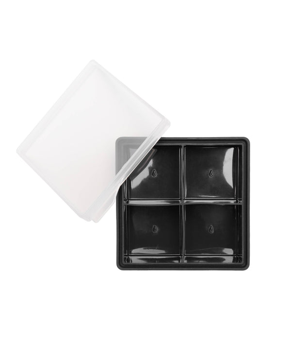 Lenox Cambridge 4-Cube Silicone Ice Mold, Set of 2 NO COLOR METAL EHGBK19CB1DS